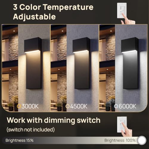 Modern LED Outdoor Wall Sconce