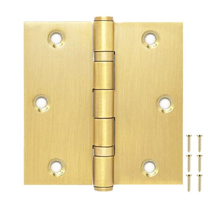 6 Pack 3.5 Inch Heavy Duty Stainless Steel Door Hinges