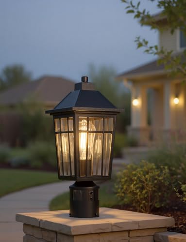 Motion Sensor Outdoor Post Light