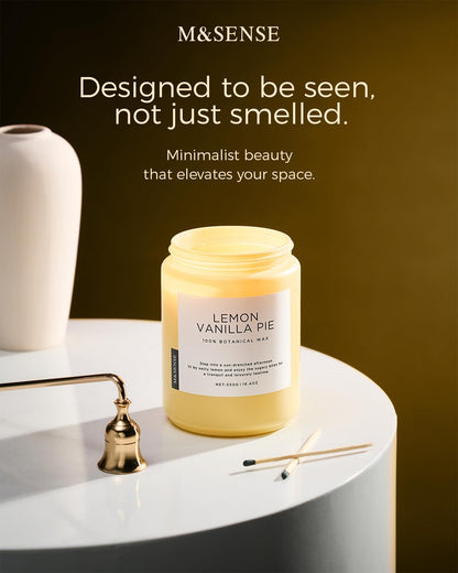 Lemon Vanilla Home Scented Candles (Lemon Vanilla)