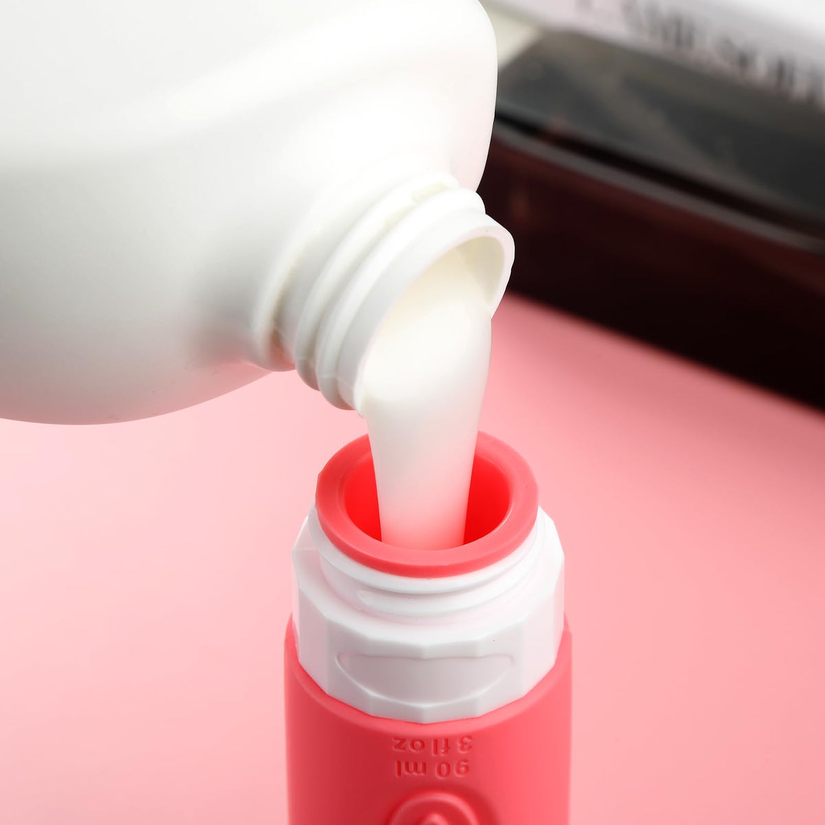 Travel Bottles for Toiletries (Dark-Purp-3oz)