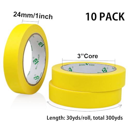 Yellow Painters Tape 0.94 Inch (Yellow)