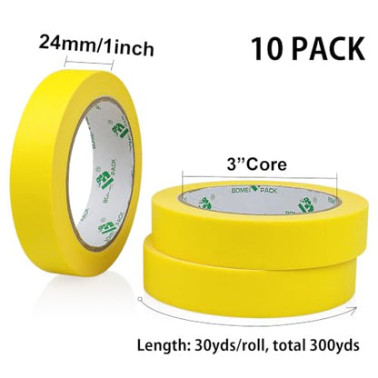Yellow Painters Tape 0.94 Inch (Yellow)
