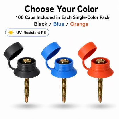 Plastic Screw Covers caps for Roofing