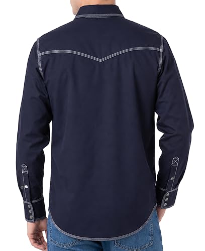 FR Welding Shirts Triple Stitched Pearl Snap Down 6.5oz Soft Canvas