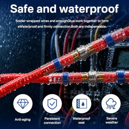 920 Pcs Waterproof Solder Seal Wire Connectors fo Automotive