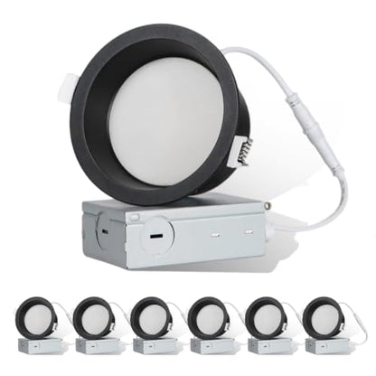 4 Inch Black Anti Glare Ultra (Black / 6pack)