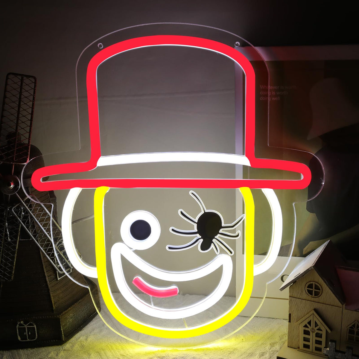 Sammy Neon Signs for Wall Decor (Red-Sammy)