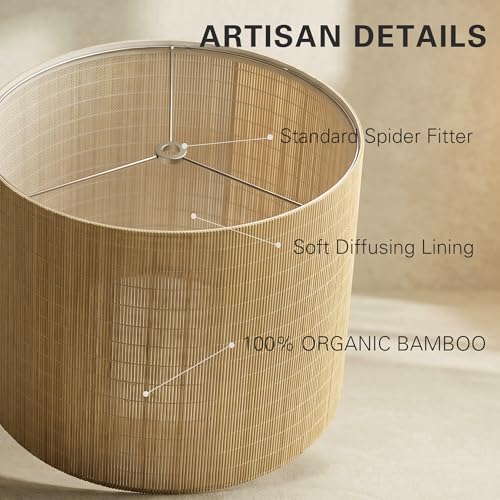 Natural Bamboo Lamp Shades