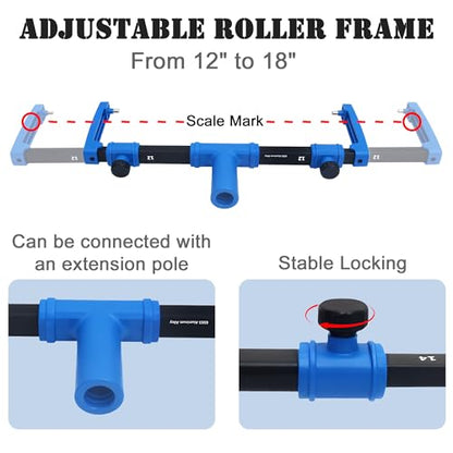 18 Inch Complete Self Leveling Epoxy Floor Tool Kit
