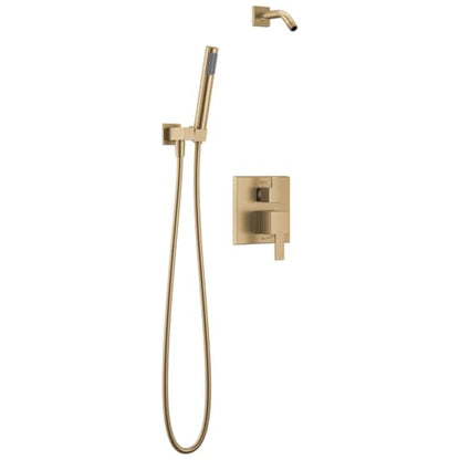 Modern Square Shower System Faucet Set
