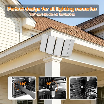 500W LED Flood Lights Outdoor (Black / 500 Watt)