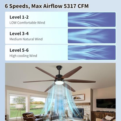 66 Inch Ceiling Fan