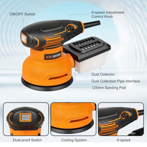 5" Orbital Sander 300W 5000