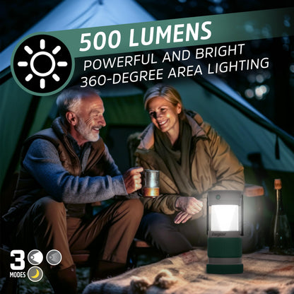 S 500 Hybrid Power Camping Lantern (1 Pack / 500 Lumens)
