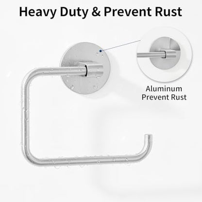 Adhesive Hand Towel Holder Brushed Nickel (Brushed Nickel)