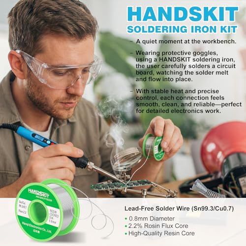 90W Digital Soldering Iron Kit
