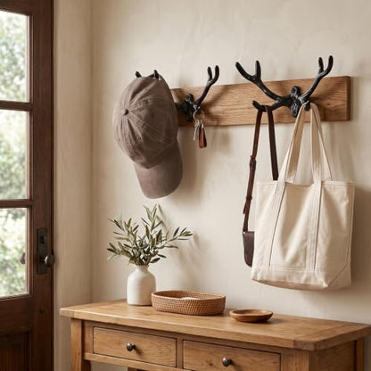 Cast Iron Antler Hook