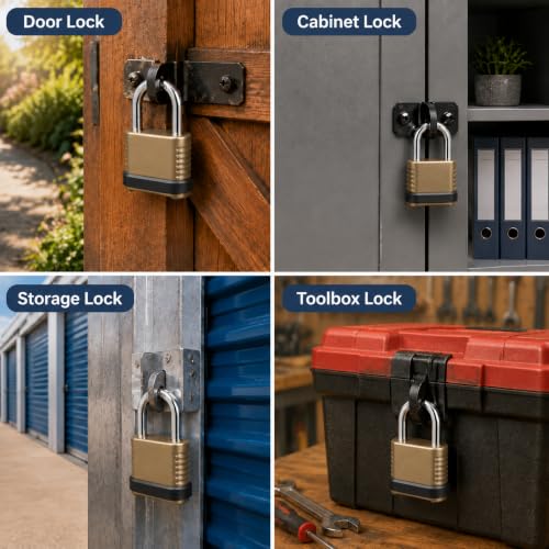 4 Digit Combination Padlock