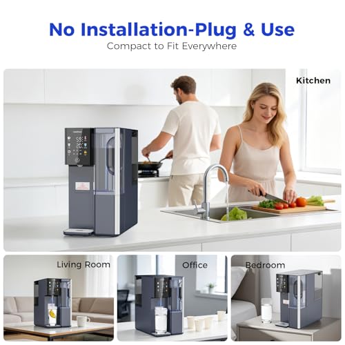 Reverse Osmosis Water Filter Countertop Hot and Cold RO System