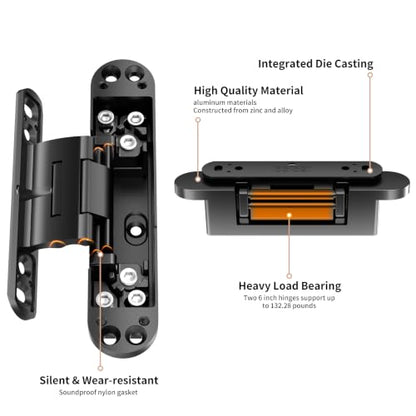 Hidden Door Hinge