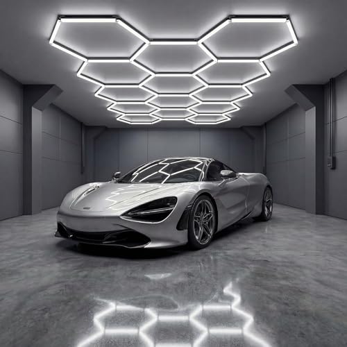 Hexagon Garage Lights 240W 28800LM