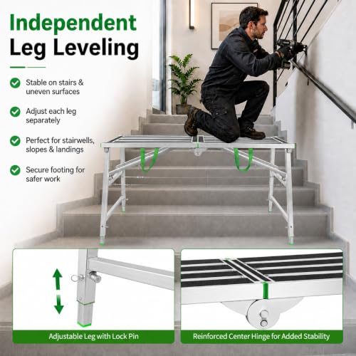 Adjustable Work Platform 770LBS