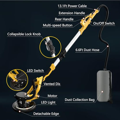 Drywall Sander with Vacuum