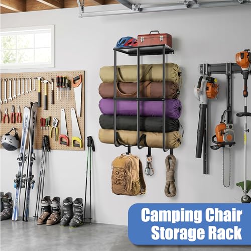 Camping Chair Storage for Garage