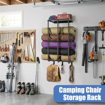 Camping Chair Storage for Garage
