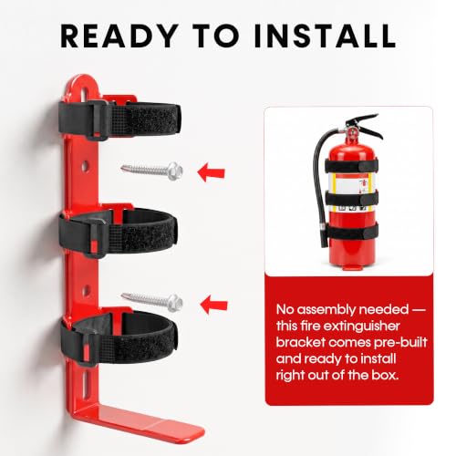 Quick Release Fire Extinguisher Mount Bracket for 2.5