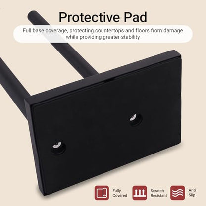 Free Standing Toilet Paper Stand with Reserve Storage