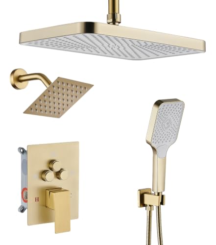 Shower Faucet Set With Handheld Shower Head