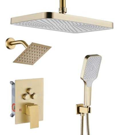 Shower Faucet Set With Handheld Shower Head