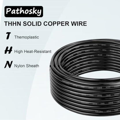 THHN Wire Single Strand Bare Pure Oxygen