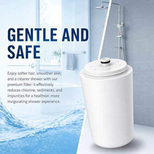 Shower Water Filter Cartridge Compatible with Aquasana AQ