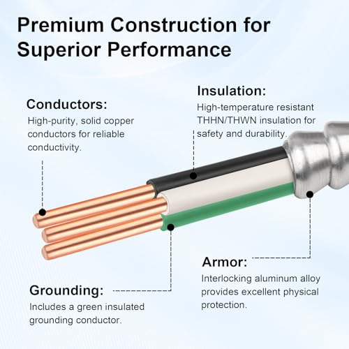 14 AWG 2 Metal Clad (25FT / 14AWG/2)