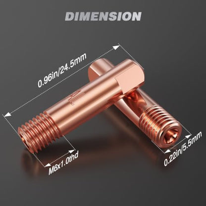 Aluminum MIG Welding Contact Tips 25pcs Welding Tips