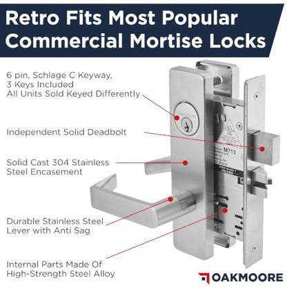 Mortise Lock Set Interior Door