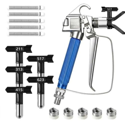 12 PCS Airless Paint Sprayer Gun Kit
