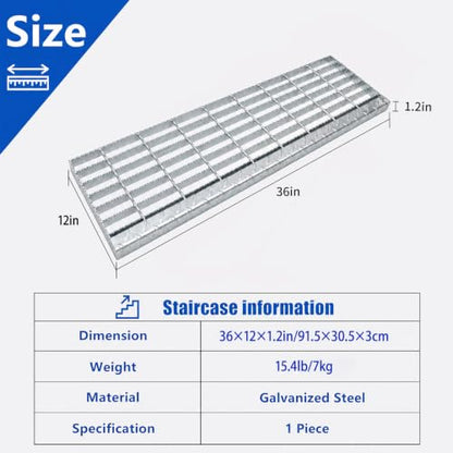 Galvanized Steel Stair