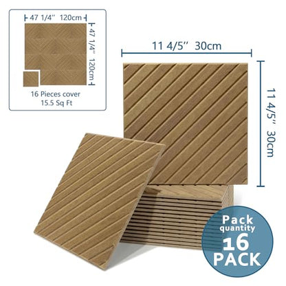 Diagonal Wall Paneling