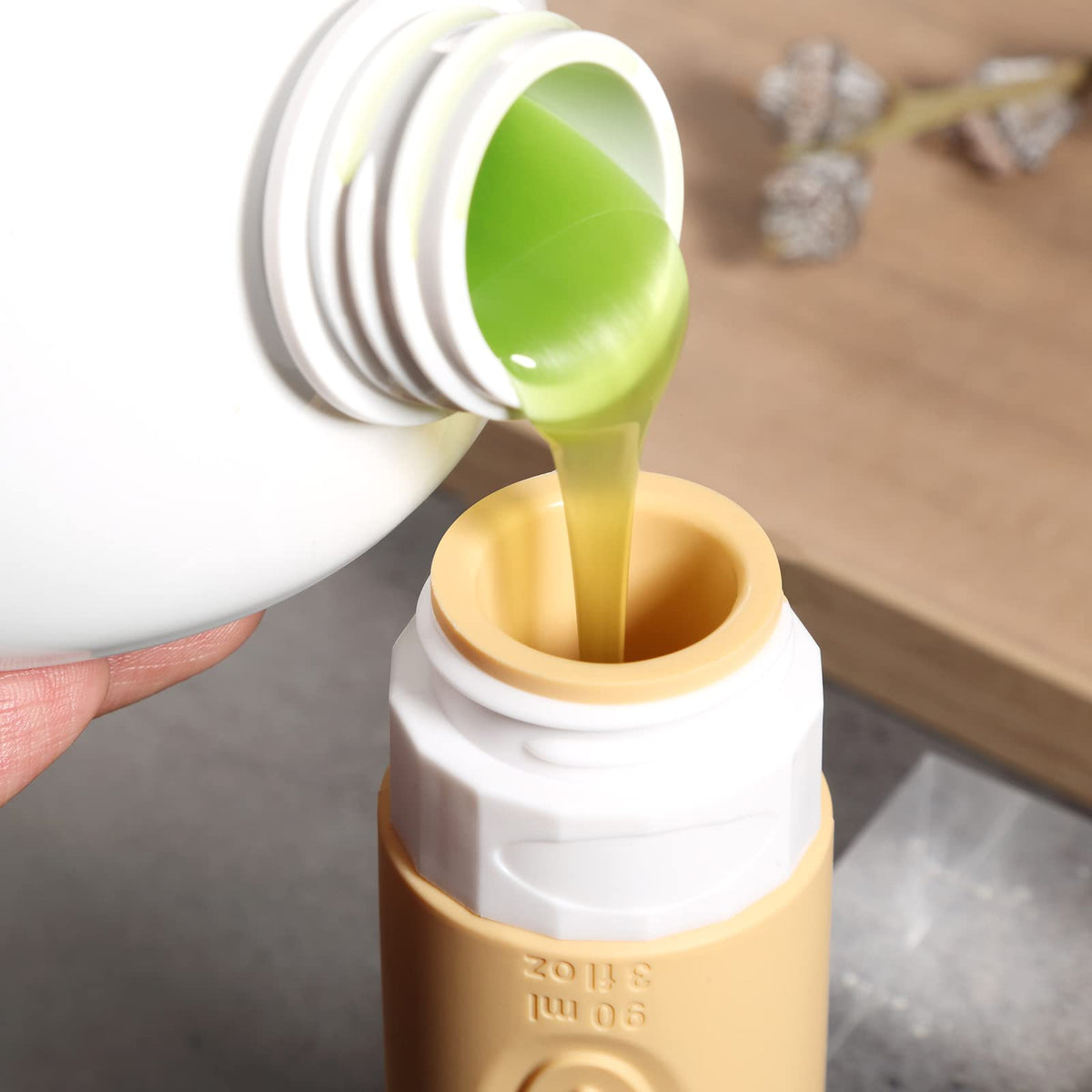 Travel Bottles for Toiletries (Apricot-3oz)
