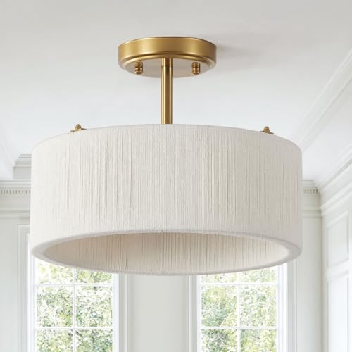 White Boho Rattan Chandelier Natural Wicker