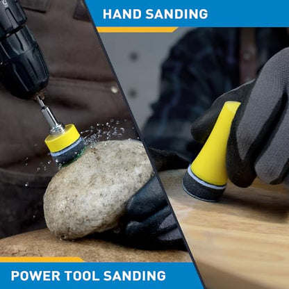 Assorted Hook and Loop Sandpaper
