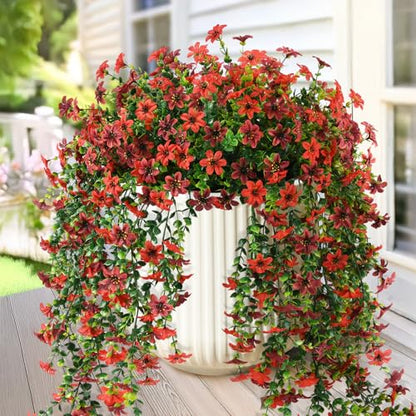Artificial Fake Hanging Flowers Plants for Outdoor Summer Decoration