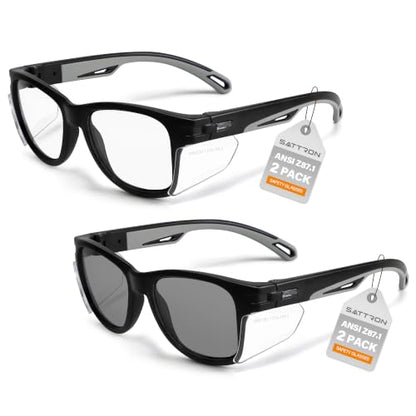 Anti Fog Safety Glasses Safety Goggles ANSI z87.1 Polycarbonate Scratch & Impact Resistant Protective Eyewear