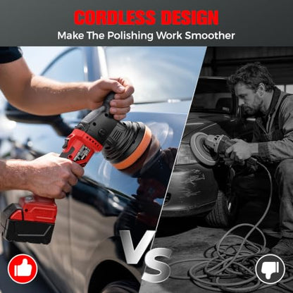 20V Cordless Buffer Polisher w