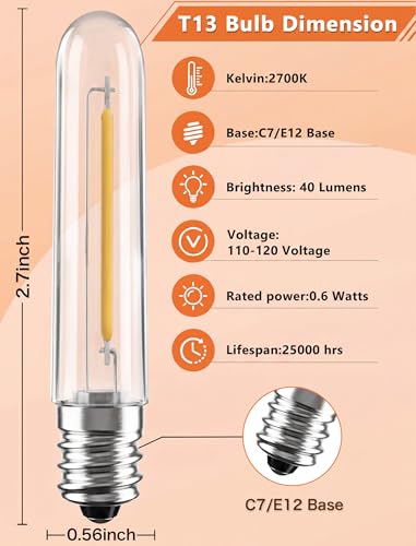 Edison LED Replacement Bulbs for Outdoor String Lights
