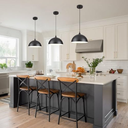 L-Vin02-Hammered-Pendant Light